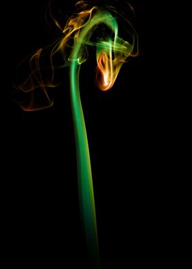 Flower Smoke Photo