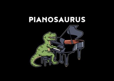 Grand Piano Kids Dinosaur