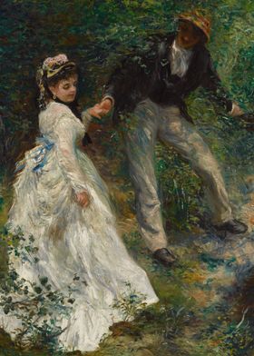 La Promenade by Renoir