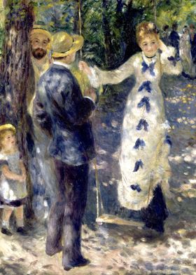 The Swing by Renoir