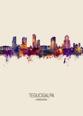 Tegucigalpa Skyline