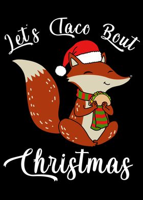 Christmas Taco Gift Fox