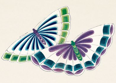 Japanese butterfly 