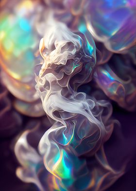 Iridescent Smoke IV