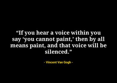 Vincent Van Gogh quotes 