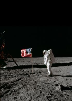 Astronaut on the Moon