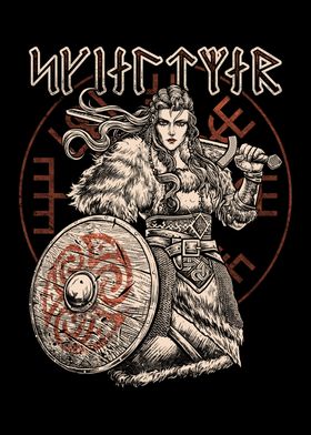 Pagan Viking Shieldmaiden 