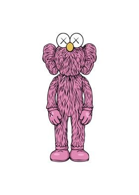 Kaws Pink Doll Monster