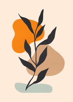 Minimalist floral A41