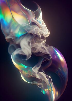 Iridescent Smoke V