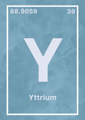 Yttrium Chemical Symbol