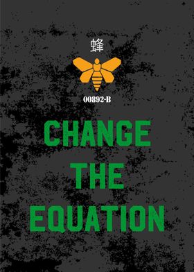 change the equation