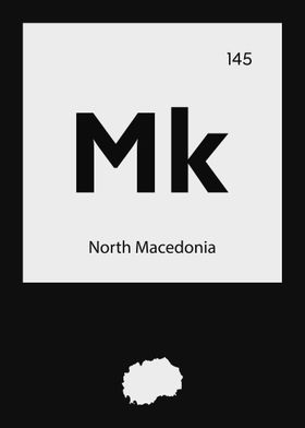 Macedonia Country Map