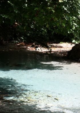 Acherontas river in Greece