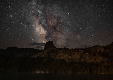 Milky Way Over Lake George