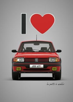 I Love 205 GTi