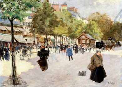 Boulevard de Clichy 1895