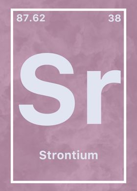 Strontium Chemical Symbol