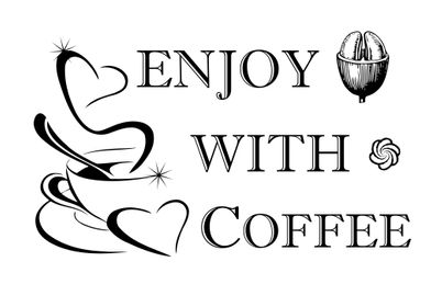 enjoy with coffee   