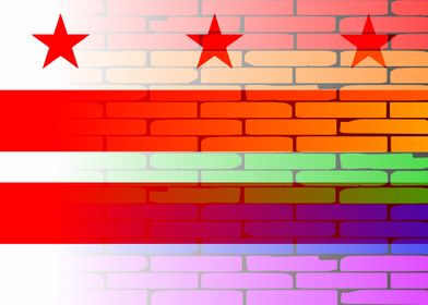 Rainbow Wall Washington DC
