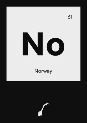 Norway Country Map