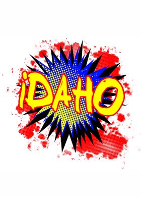 Idaho Comic Exclamation