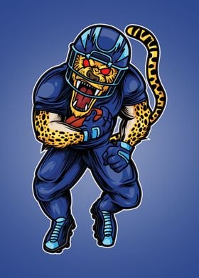 Jaguar mascot 