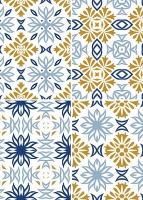 Mediterranean Blue Tile 10