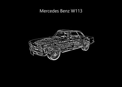 Mercedes Benz W113 