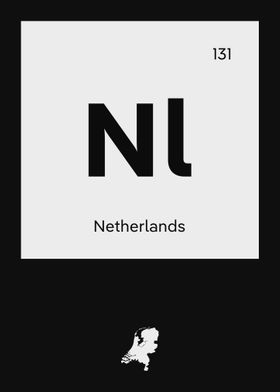 Netherlands Country Map