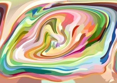 Abstract Alien Twirl 6