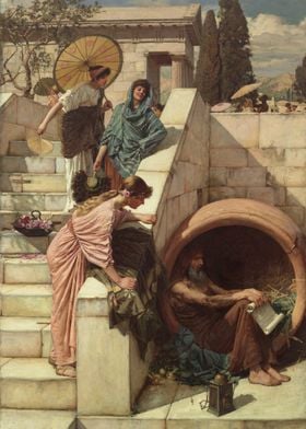 Diogenes Painting