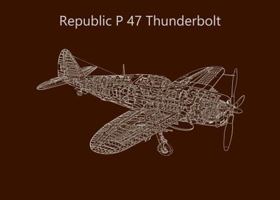 Republic P 47 Thunderbolt 