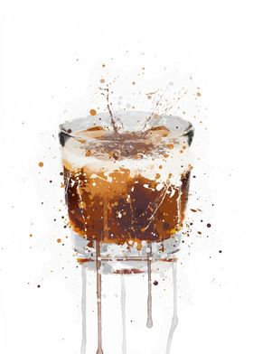 White Russian Cocktail