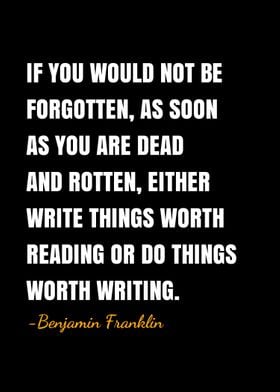 Benjamin Franklin quotes 