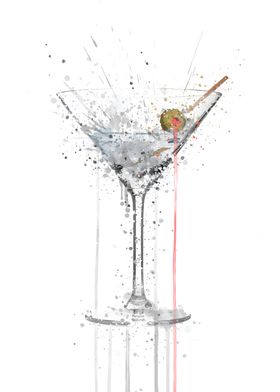 Vodka Martini Cocktail