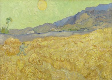 Wheatfield with a Reaper