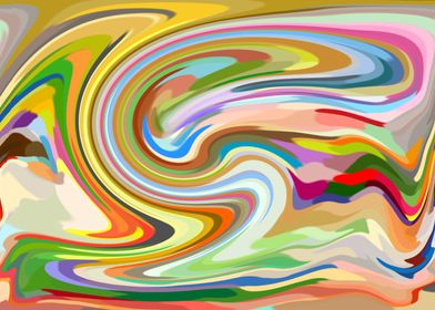 Abstract Alien Twirl 4