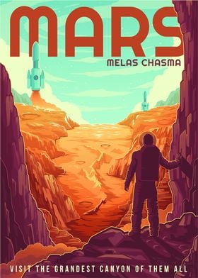 Mars Melas Chasma