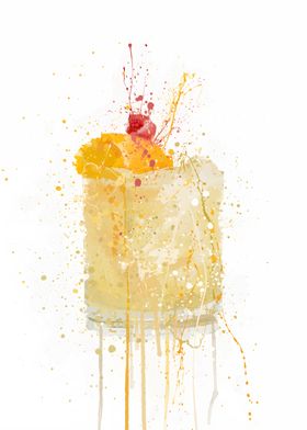 Whiskey Sour Cocktail