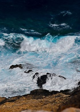 Waves in Karpathos Greece2