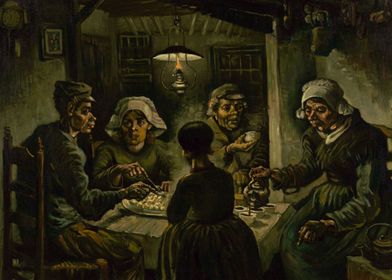 The Potato Eaters Van Gogh