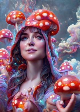 Mushroom girl