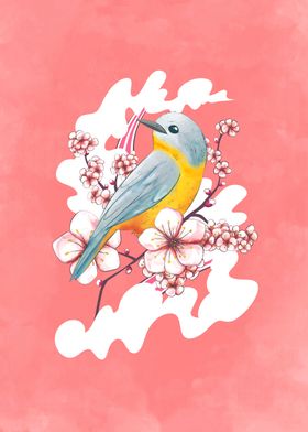 Plum Blossoms Card