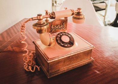 Victorian style handset