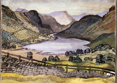 Thirlmere 1914 painting 