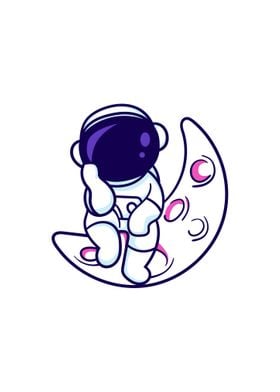 Astronaut Moon 