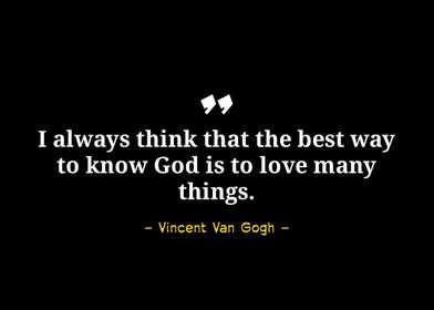 Vincent Van Gogh 