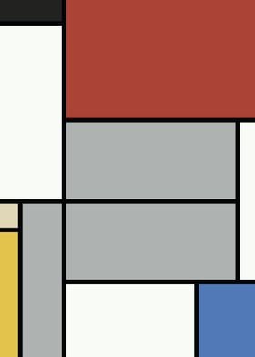 Piet Mondrian style