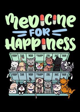 medicine for happiness cat